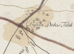 1784-ből származó térkép