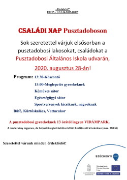 PLAKÁT, Családi Nap, 2020.08.28., PDF-1