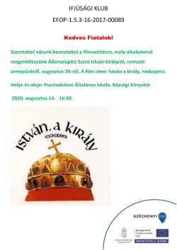 PLAKÁT, Ifjúsági Klub, Filmvetítés, 2020.08.14., PDF-1